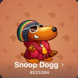 ОЧЕНЬ РЕДКАЯ СНУПП СОБАКА NFT TELEGRAM ПОДАРОК