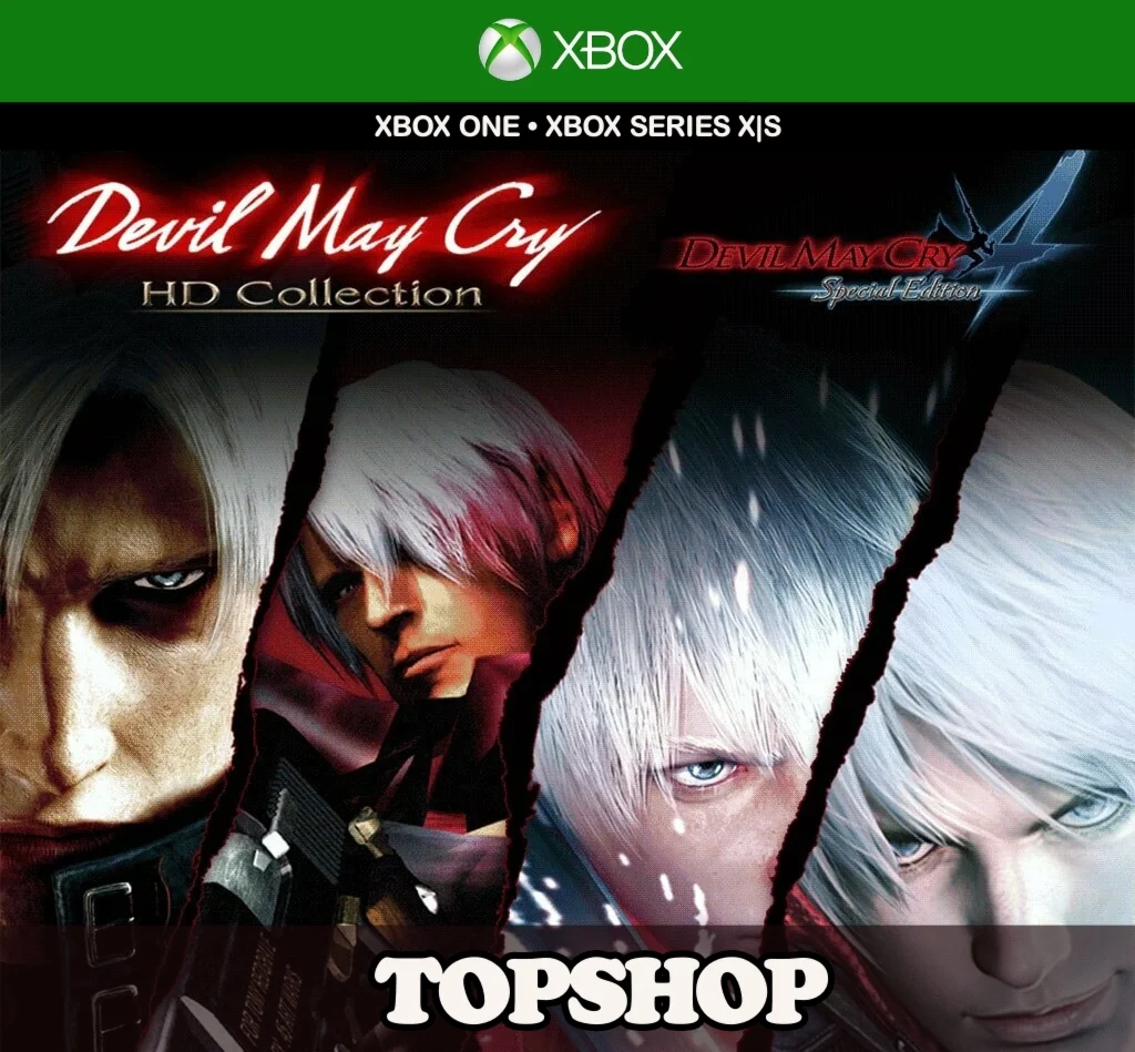 ????DEVIL MAY CRY HD COLLECTION & 4SE BUNDLE XBOX