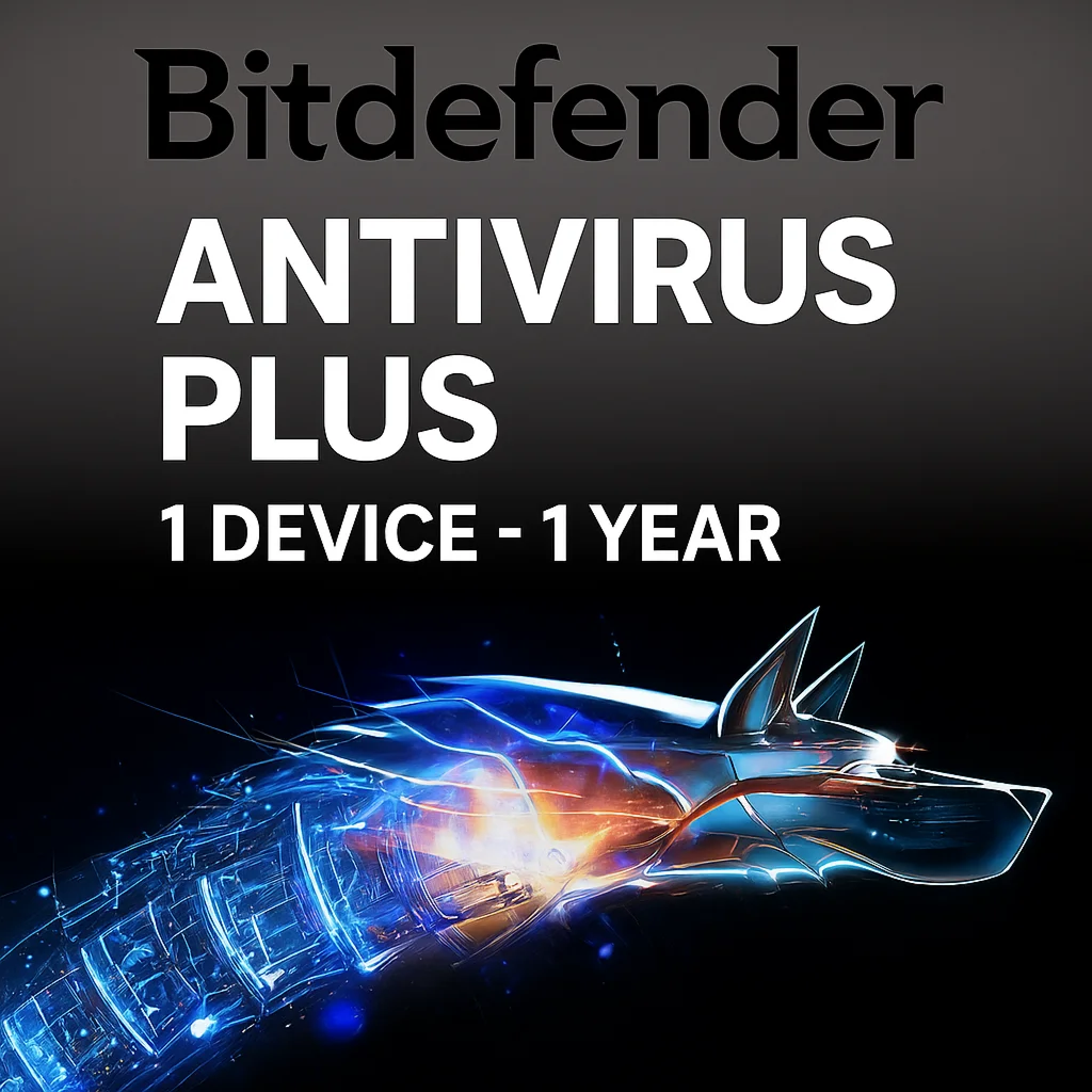 Bitdefender Antivirus Plus 1 устройство 1 год