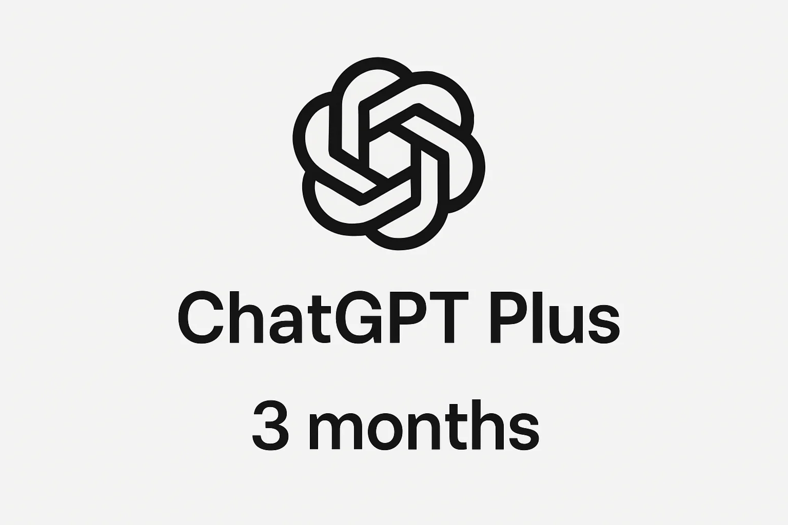 Аккаунт ChatGPT Plus 3 месяца подписки АВТОВЫДАЧА 24/7