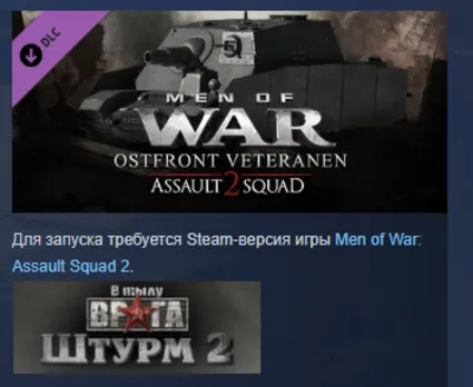 Men of War: Assault Squad 2 - Ostfront Veteranen АВТОДОСТАВКА STEAM РОССИЯ