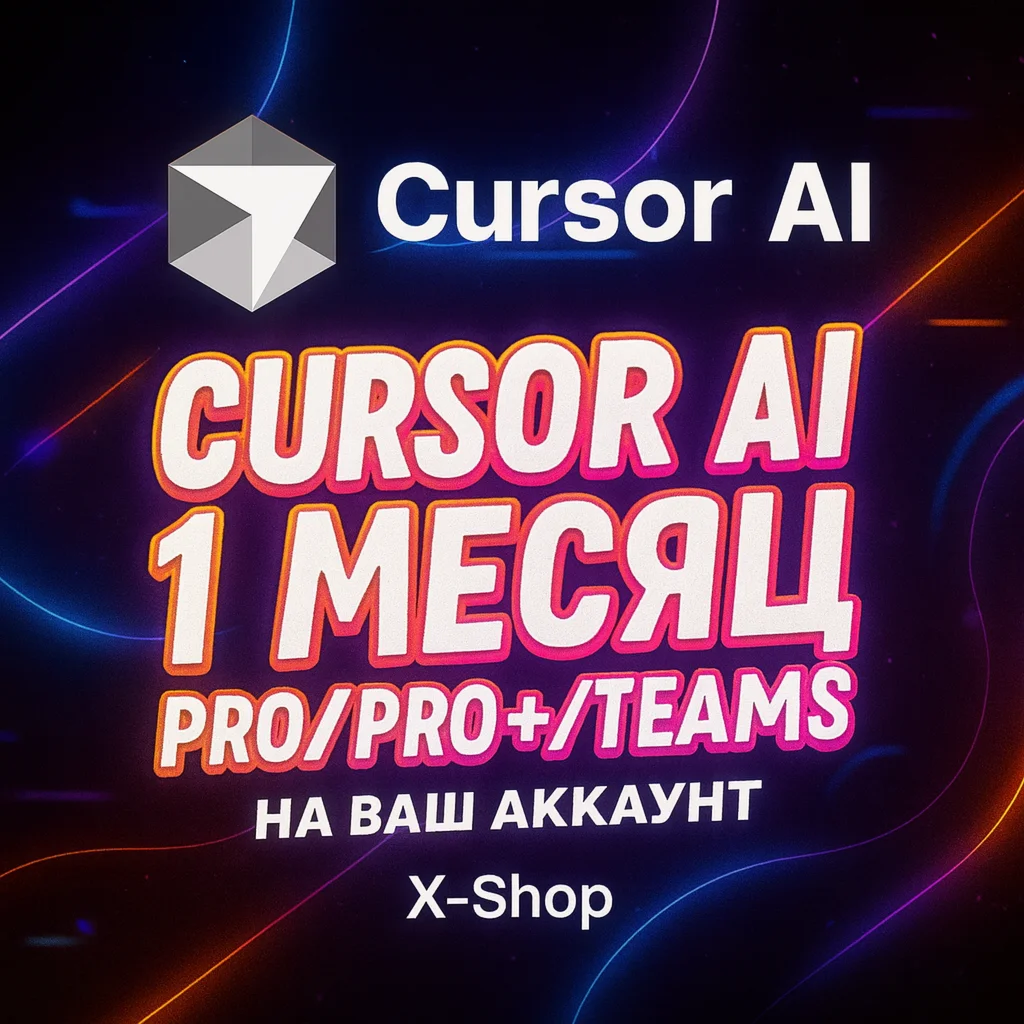 Cursor AI Pro | 1 месяц | На Ваш аккаунт