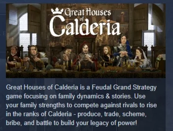 Great Houses of Calderia АВТОДОСТАВКА STEAM РОССИЯ