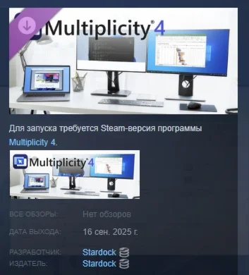 Upgrade to Multiplicity 4 Pro DLC STEAM РОССИЯ
