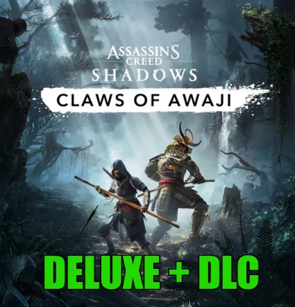 ASSASSINS CREED SHADOWS・DELUXE + CLAWS OF AWAJI・UBISOFT