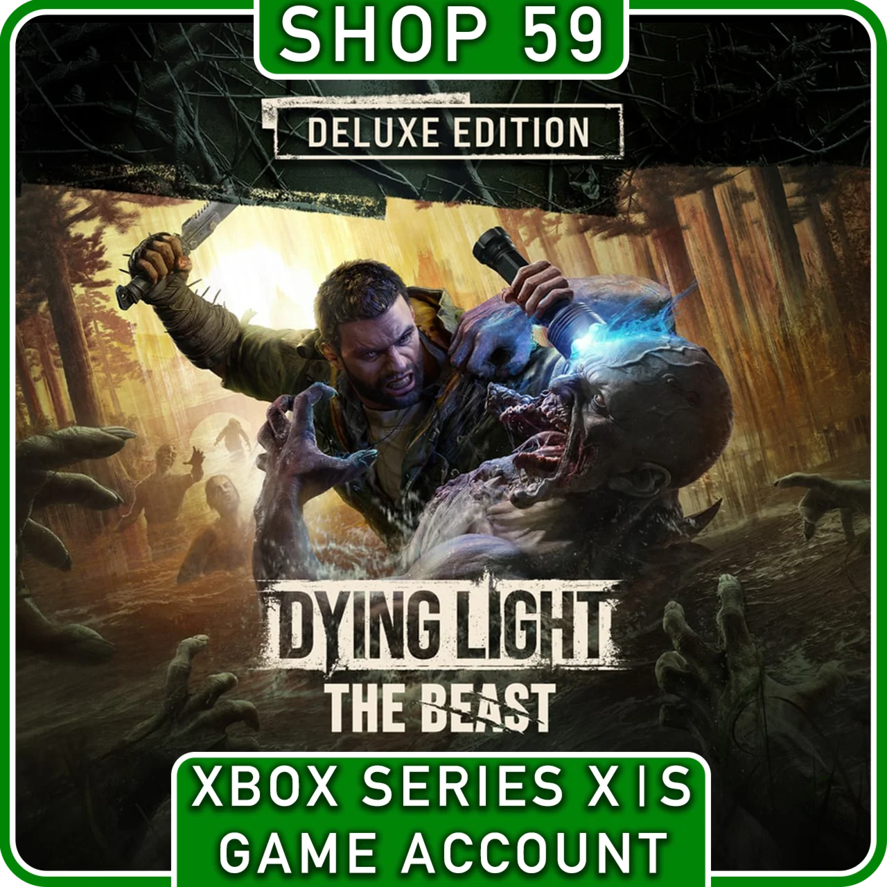 DYING LIGHT: THE BEAST DELUXE (XBOX) + ОБЩИЙ (3 МЕЯСЦА)