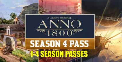 ANNO 1800・COMPLETE・ВСЕ 1-4 SEASON PASS・UBISOFT・НА 90 ДН