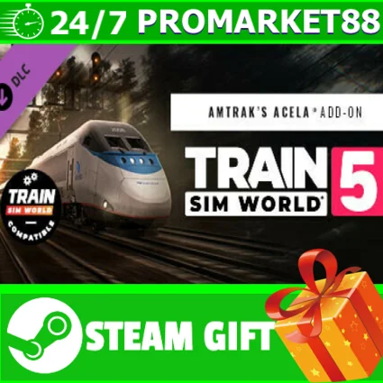 ️ВСЕ СТРАНЫ️ Train Sim World® 5: Amtrak's Acela® STEAM