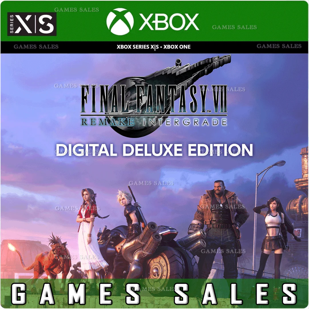 FINAL FANTASY VII REMAKE INTERGRADE DELUXEXBOXКЛЮЧ