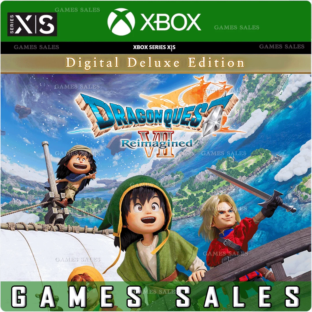 DRAGON QUEST VII REIMAGINED DELUXE️XBOX+PCКЛЮЧ