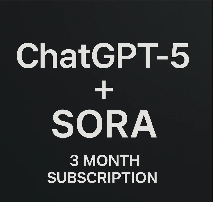 ChatGPT 5 + SORA ПОДПИСКА НА ВАШЕМ АККАУНТЕ