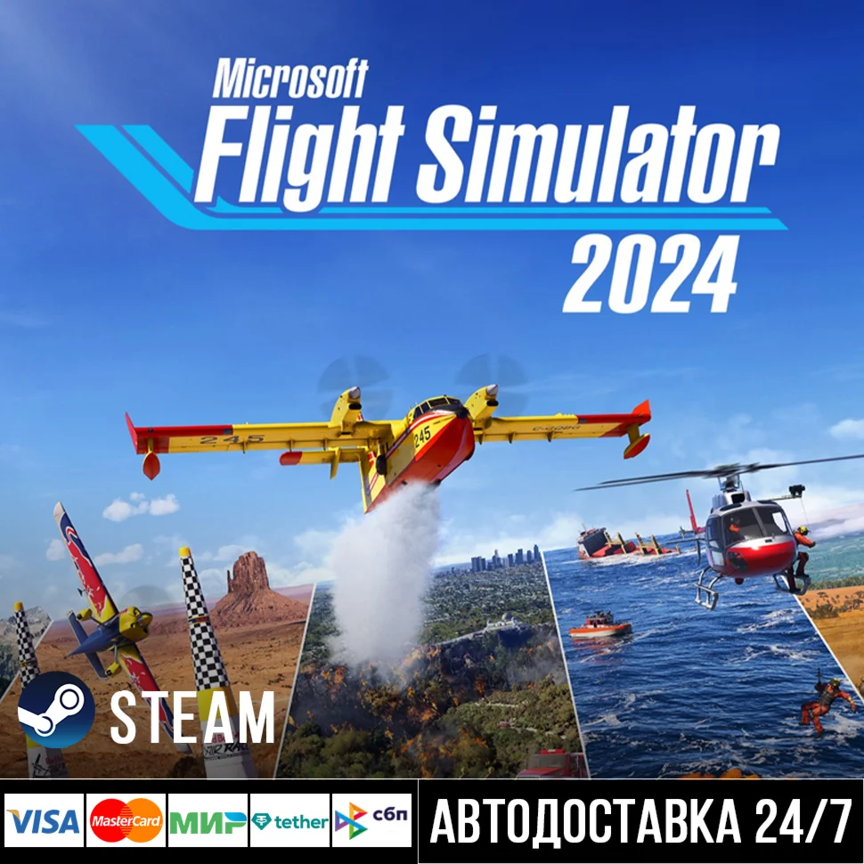 Microsoft Flight Simulator 2024 СТИМ Steam Gift
