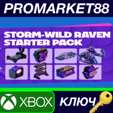 Fortnite - Storm-Wild Raven Starter Pack DLC US XBOX On