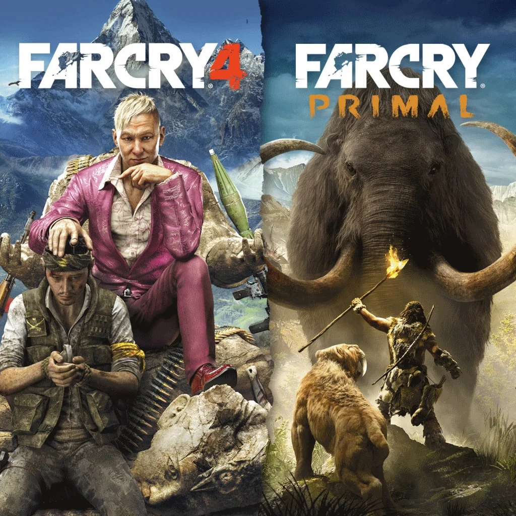 FAR CRY 4 + FAR CRY PRIMAL BUNDLE PS4/PS5 | П2/П3