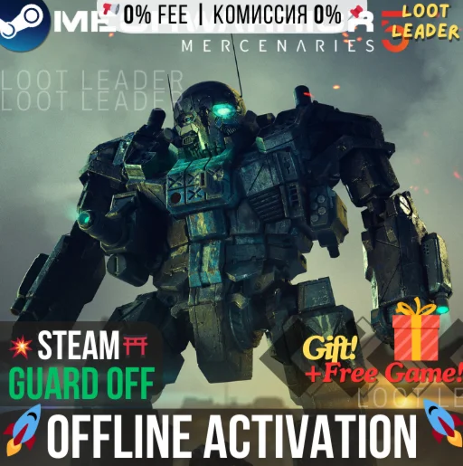 MechWarrior 5: Mercenaries / Steam /Offline +Gift