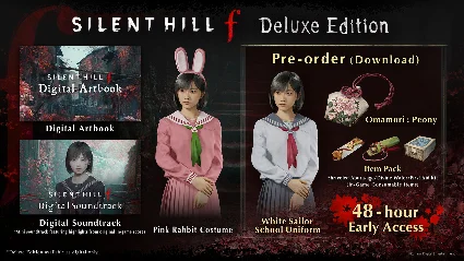 SILENT HILL f Deluxe Edition + Pre-Order Bonus DLC PRE-