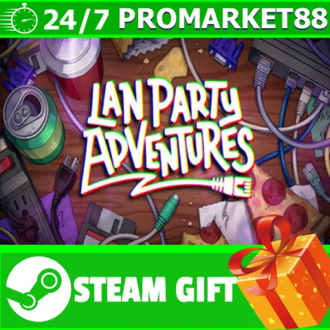 ️ВСЕ СТРАНЫ+РОССИЯ Lan Party Adventures STEAM GIFT