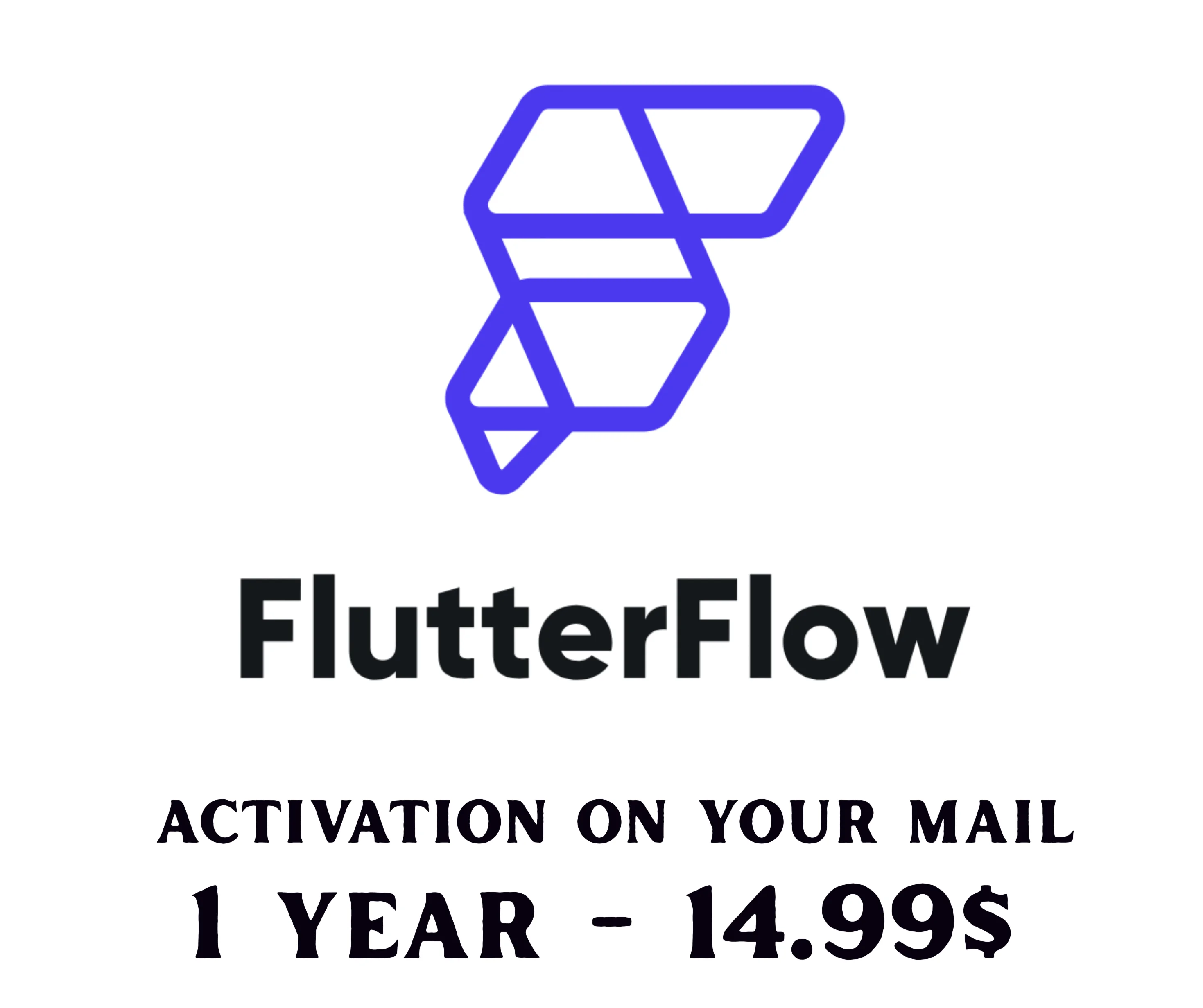 Flutterflow Basic Plan — гарантия 12 месяцев