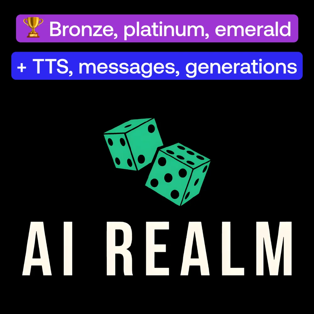  Ai Realm | Bronze, platinum, emerald | На ваш акк