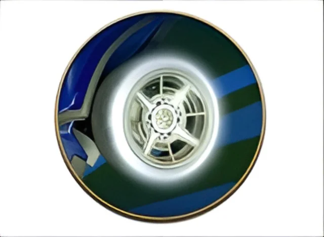 Rocket League DLC Apex Wheels (Titanium White) в игре