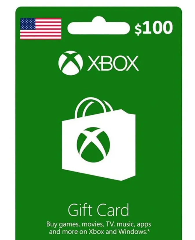 Подарочная карта Xbox на 100 долларов (США) | ключ