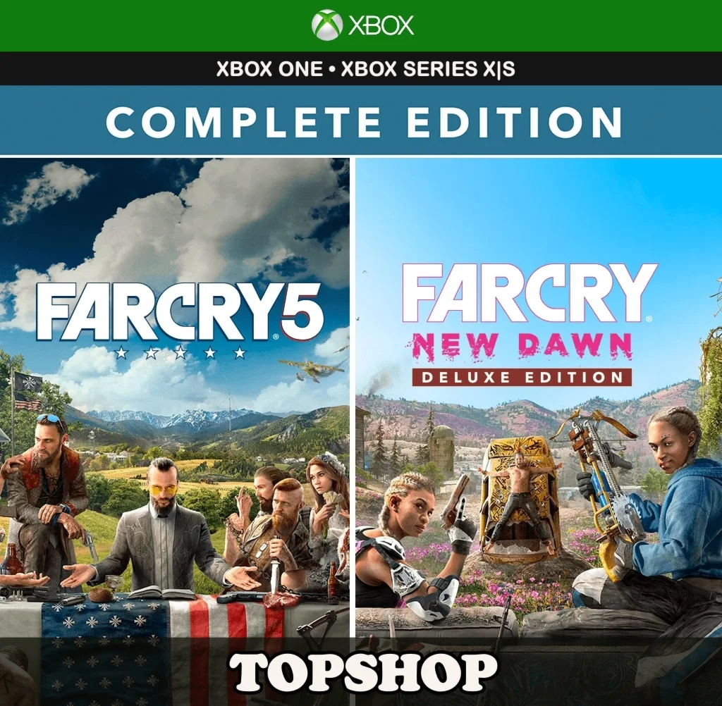 FAR CRY 5 + FAR CRY NEW DAWN DELUXE XBOX АКТИВАЦИЯ