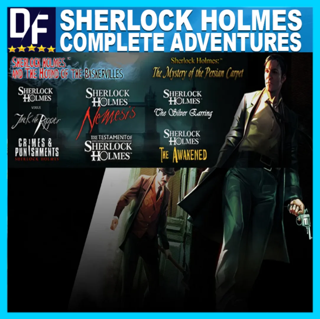 SHERLOCK HOLMES COMPLETE ADVENTURES・STEAM・PC