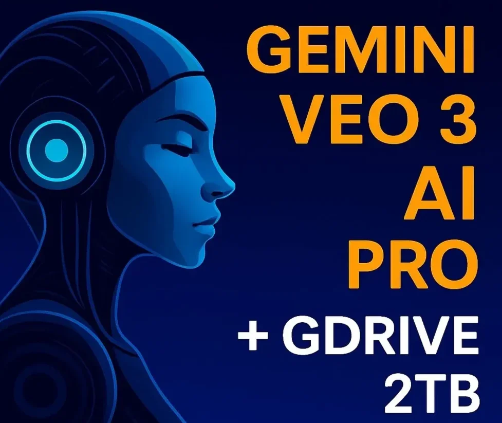Gemini Google AI Pro | 1-6 мес. | Veo 3 +Flow