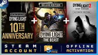 Dying Light The Beast Deluxe Edition + DL2 + DL1 STEAM