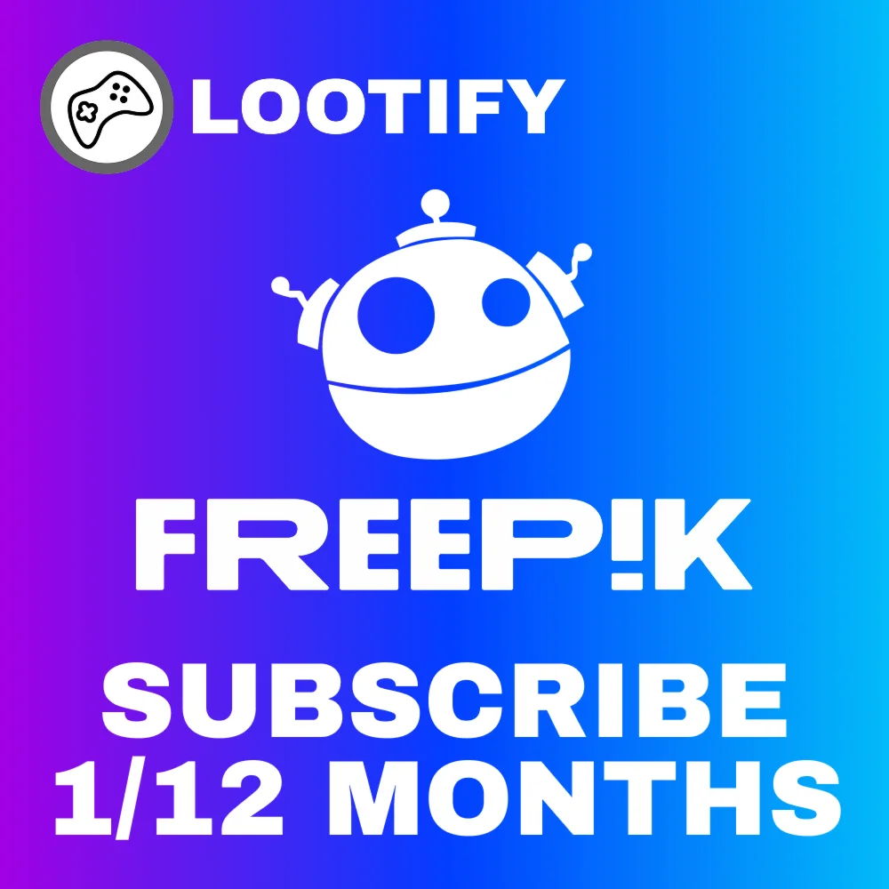 Freepik (Подписка)  1/12 Месяцев  на Ваш Аккаунт