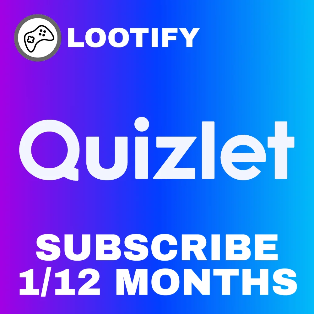  Quizlet Plus  Подписка 1/12 мес.  на Ваш Аккаунт