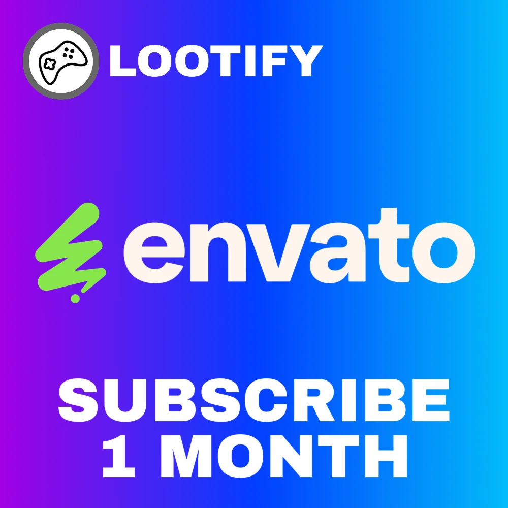  Envato Elements  Подписка 1 месяц на Ваш Аккаунт