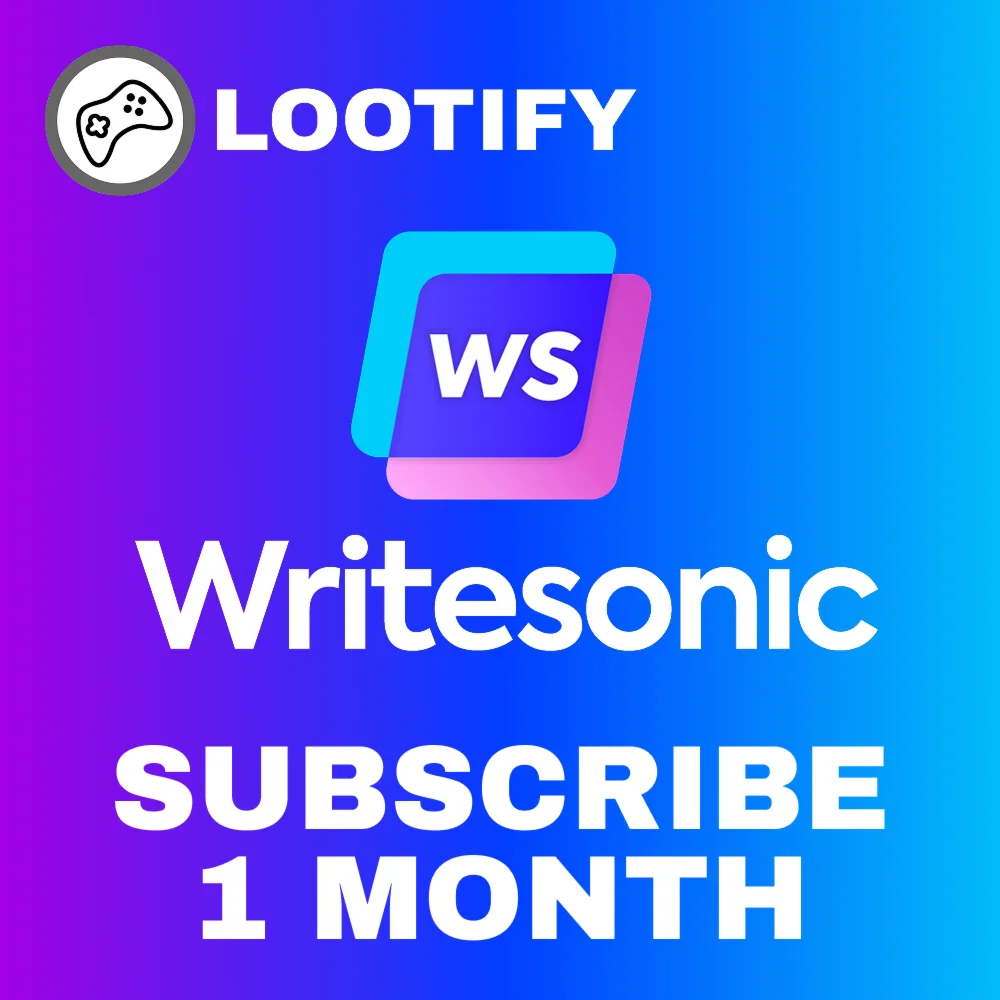  WriteSonic - ChatSonic  Подписка  на Ваш Аккаунт