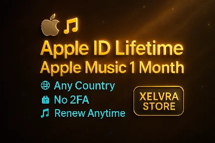 Apple ID + Apple Music 1М 🎵 | Любая страна Lifetime ID