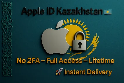 🇰🇿 Apple ID Казахстан Без 2FA Полный Доступ Мгновенно
