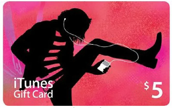 ⭐5$ iTunes USA Gift Card - Apple Store ✅ WITHOUT FEE