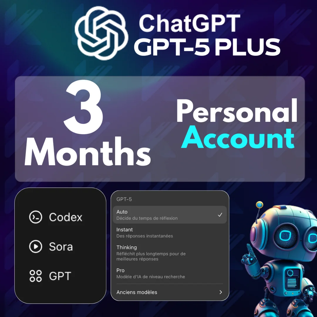 ChatGPT-5 PLUS | 3 месяцa | В вашей ПОЧТЕ | мгновенно