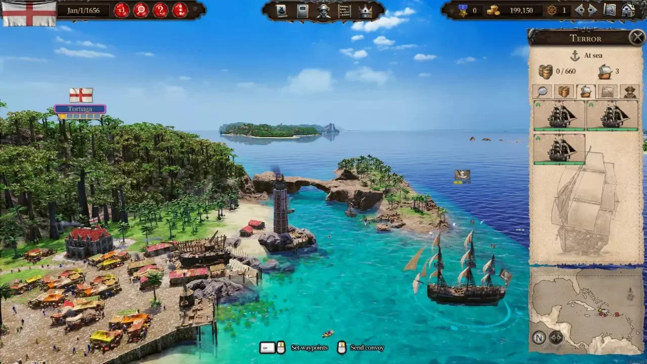 (DLC) Port Royale 4 - Buccaneers КЛЮЧ STEAM ВСЕ СТРАН