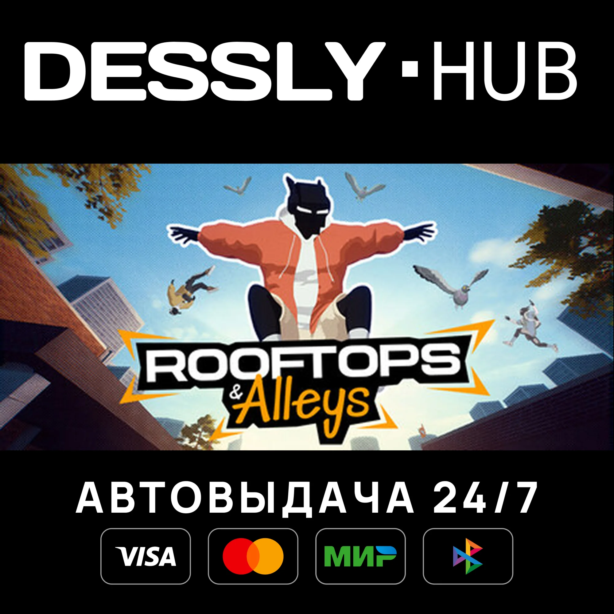 Rooftops & Alleys: The Parkour Game Россия+Мир
