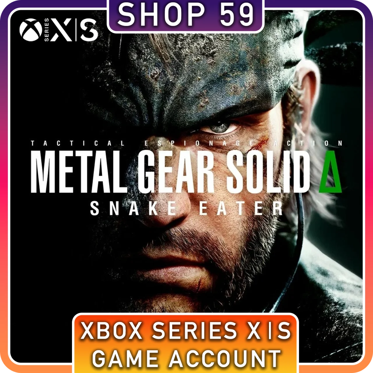 METAL GEAR SOLID Δ: SNAKE EATER DELUXE EDITION XBOX