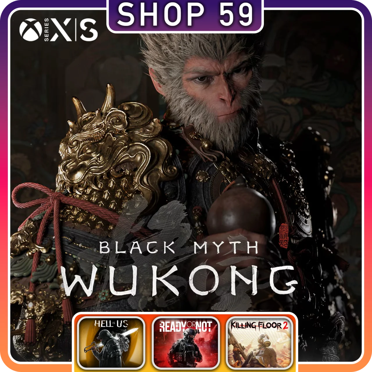 Black Myth: Wukong + 3 ТОП ИГРЫ XBOX