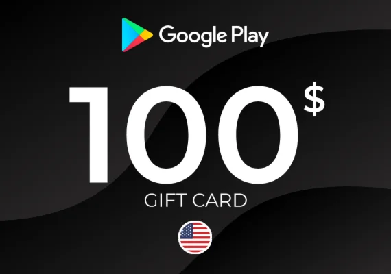 Подарочная карта Google Play — 100 долларов (США)