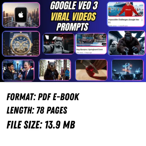 Мастер-пакет промптов Google VEO 3 для вирусных видео