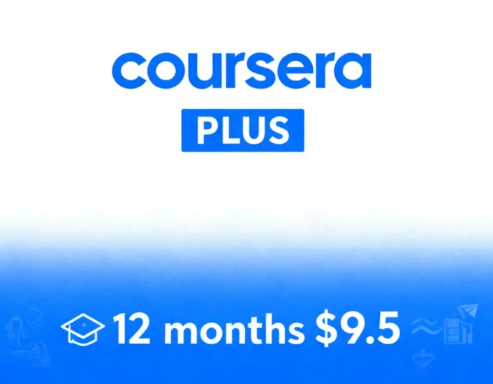 COURSERA PLUS 12 месяцев на вашу электронную почту