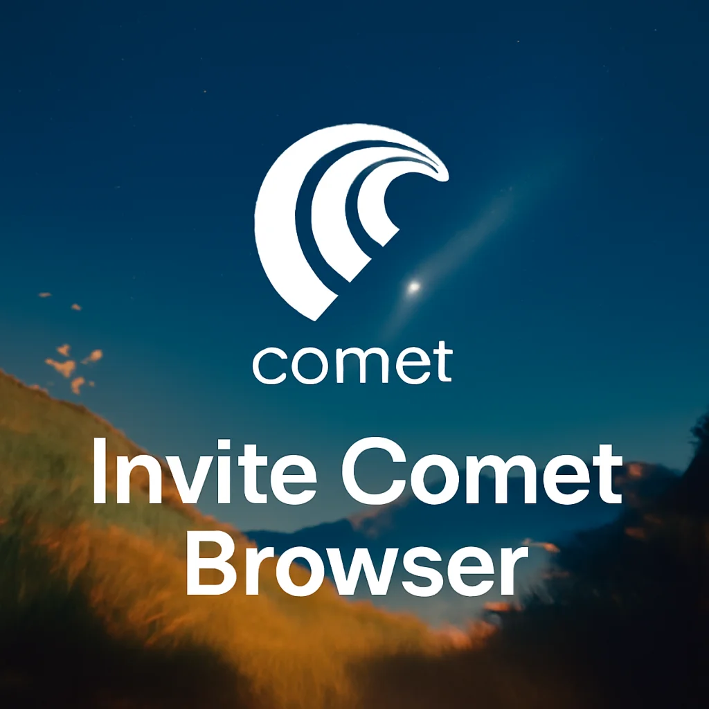Инвайт Perplexity Comet Browser без плана MAX за 200$