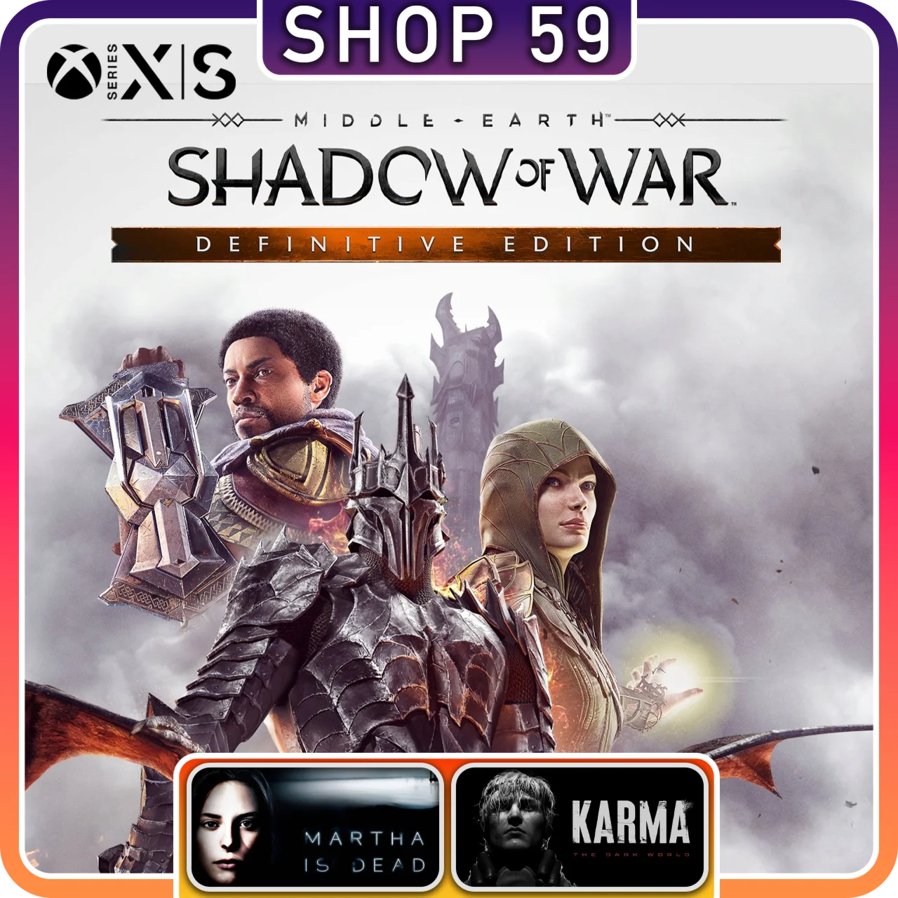 Middle Earth Shadow Of War + 2 ТОП ИГРЫ XBOX