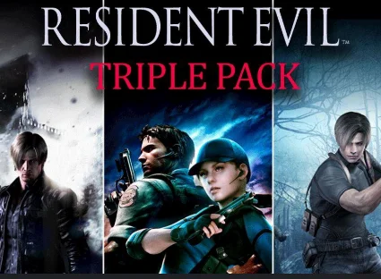 RESIDENT EVIL 4 (2005) + RE5 (2009) + RE6 (2013)・STEAM・