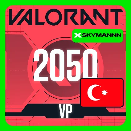 ВАЛОРАНТ 2050 VP Valorant Point ТУРЦИЯ МОМЕНТАЛЬНО