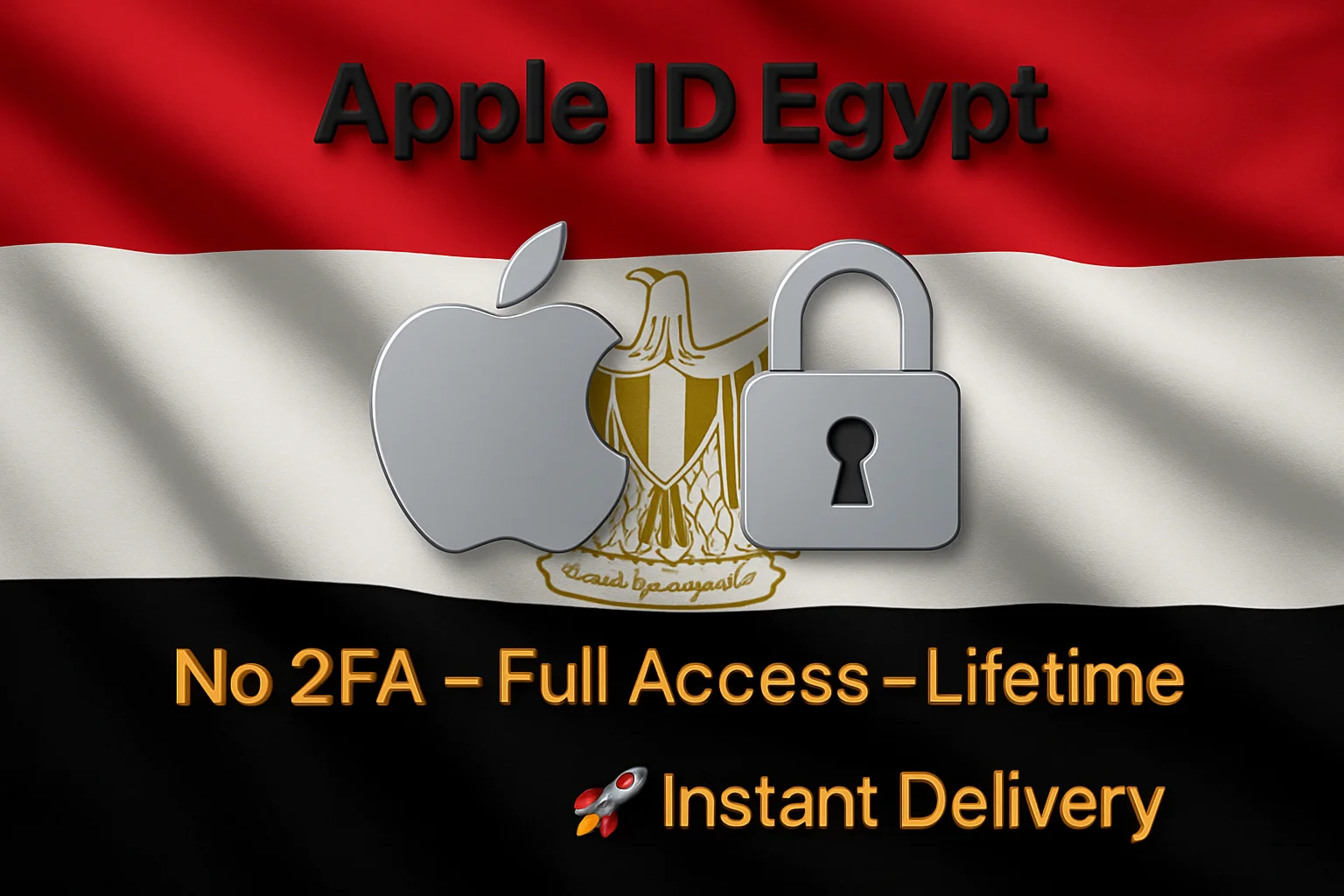 ???????? Apple ID Египет Без 2FA Полный Доступ Мгновенно 