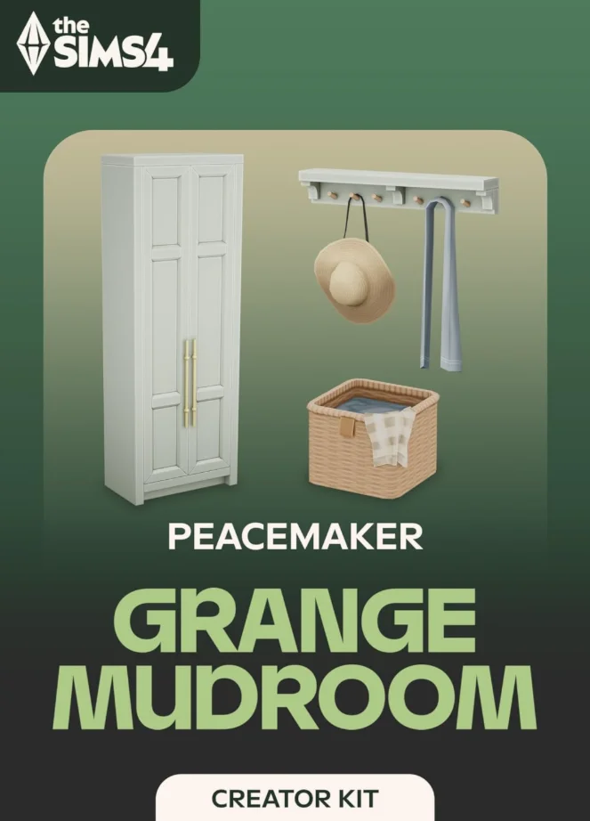 The Sims 4 Grange Mudroom Kit -EA/Origin🐭